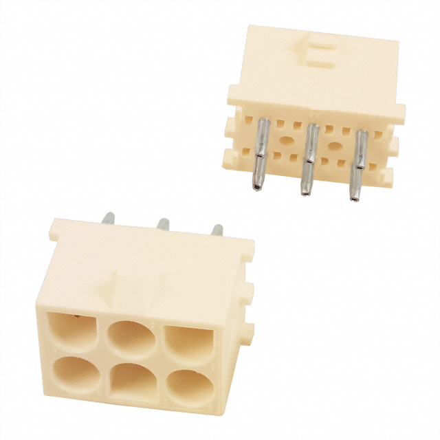 350762-5 TE Connectivity AMP Connectors  Embases Prises femelles